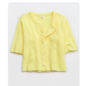 Aerie Unreal Short Cardigan